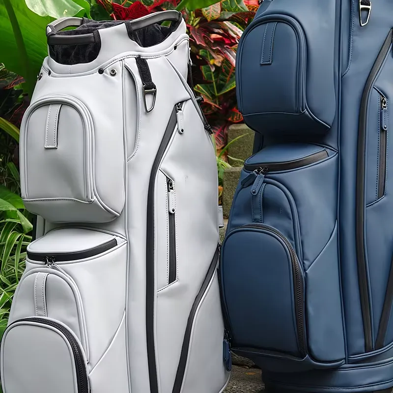 Golf Equipment Logos - ASL GOLF 14-Fach-Teiler Wasserdichte PU-Leder Golf