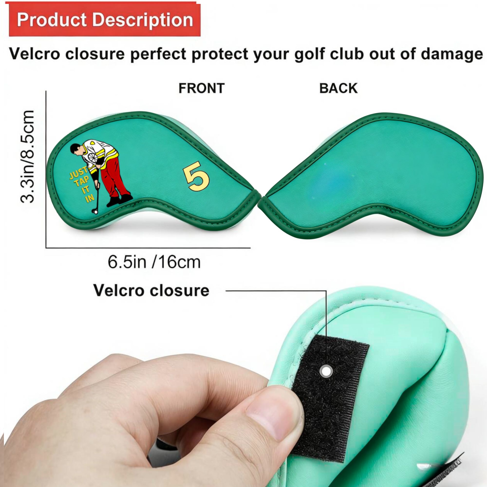9 Stück Golf-Eisenhüllen mit l – Golf Equipment Deals Bewertung und Preis